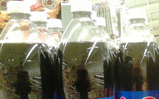Cola in Flaschen