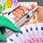 Spritze, Geld, Medikamente
