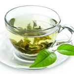 Tasse Grüner Tee