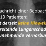 Lungenschäden durch Covid-19