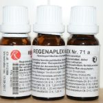 Abbildung von drei Regenaplex Mitteln