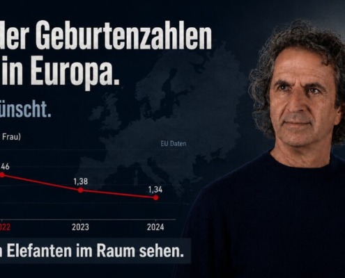 Geburtenrückgang seit 2022 in Europa mit René Gräber, EU-Fertilitätsrate und Elefant im Raum