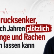 René Gräber warnt vor einem möglichen Angioödem durch ACE-Hemmer mit plötzlichen Schwellungen von Lippen, Zunge und Rachen.