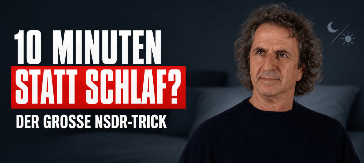 René Gräber hinterfragt NSDR und das Versprechen von zehn Minuten Entspannung als Schlafersatz